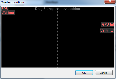 set sceen overlay position