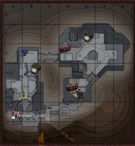 top secret base objective map