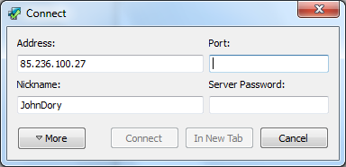 server details