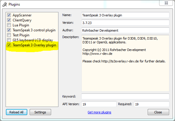 ts3 dx overlay plugin